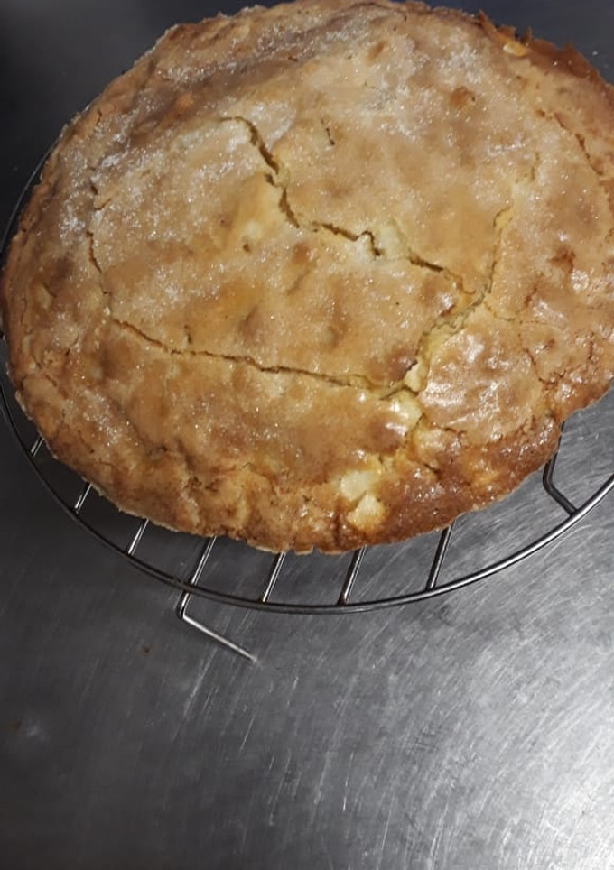Una foto de Torta de manzanas