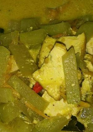 Foto resep Sayur santan labu siam