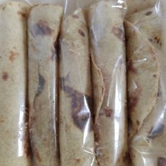 A picture of Chicken Boti Rolls.