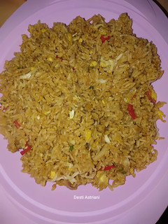 Foto resep Nasi goreng iris simple