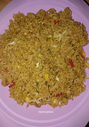 Foto resep Nasi goreng iris simple
