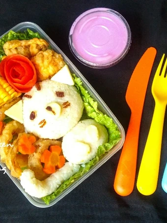 Langkah Mudah untuk Menyiapkan Resep Chicken Karage Bento &amp; Onion Ring yang Uenak Anti Ribet, Sempurna