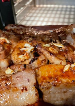 Hình của món Thịt ba chỉ khìa.