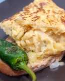 Tortilla de patata que pica o que no (Receta de Conri)
