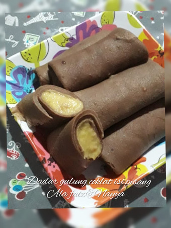 Bagaimana Menyiapkan Darlung Coklat isi Vla Pisang Ekonomis Untuk Dijual