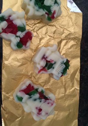 A picture of Tutti frutti white chocolate.