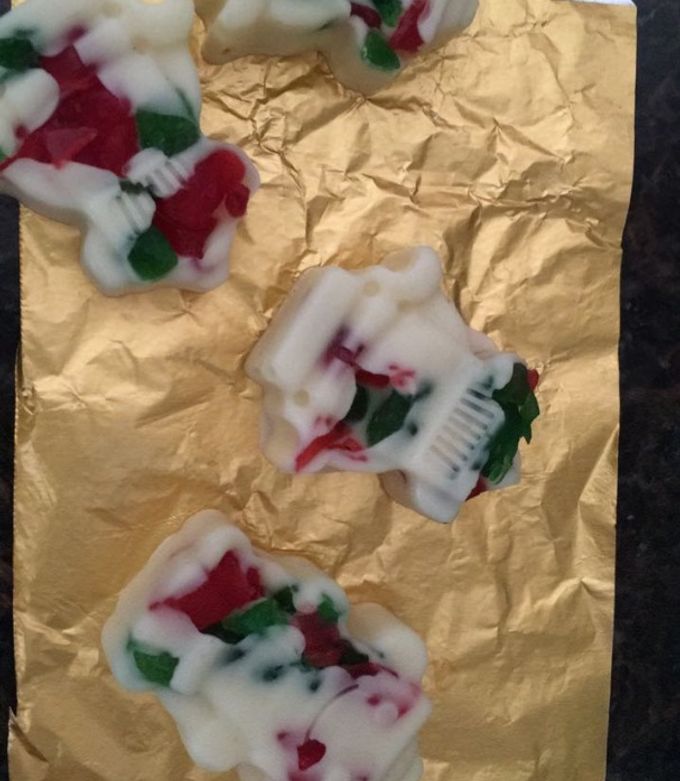 A picture of Tutti frutti white chocolate.