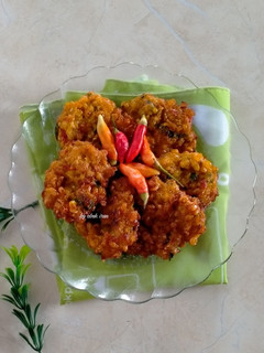 Foto resep Bakwan Jagung Daun Kunyit