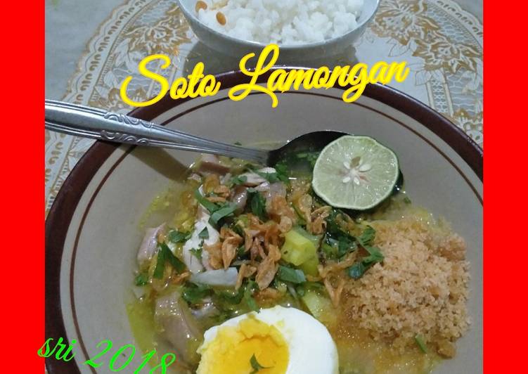 Resep Soto Lamongan #CookpadCommunity #DikuahinBiarSyedep yang Enak Banget