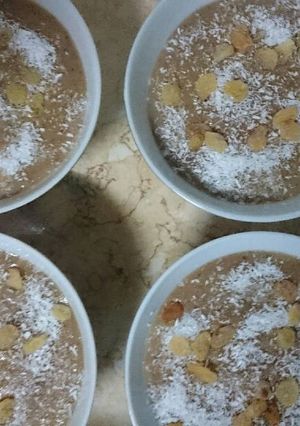 صورة لوصفة مهلبية التمر