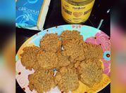 Una foto de galletas keto