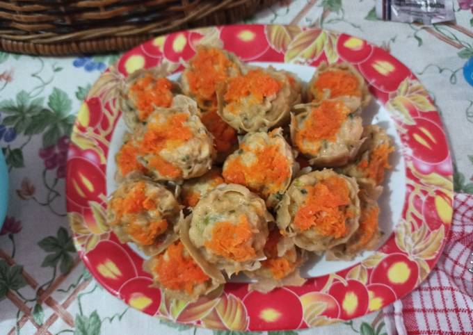 Resep Dimsum Ayam Udang modal 50rb Anti Gagal