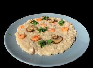 Foto di Risotto di Funghi e Gamberetti