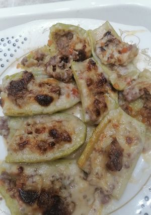 صورة لوصفة كوسه بالبشاميل