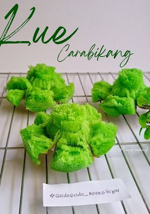 Foto resep Kue CaraBikang pandan Tanpa Santan