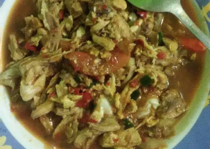 Ini dia! Resep buat Gongso ayam simple anti gagal dijamin nagih banget