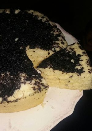 Foto resep Bolu keju+Toping Oreo empuk bngt