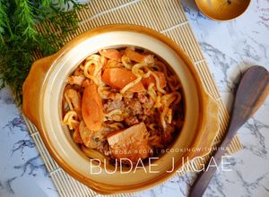 Foto resep Budae Jjigae (Halal)