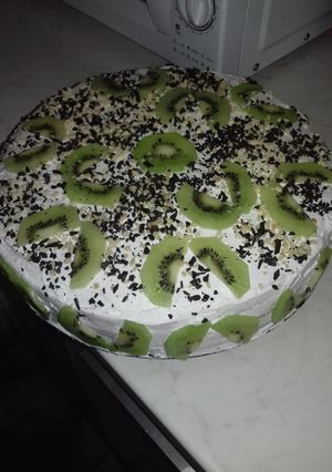O poză a rețetei Tort cu kiwi.