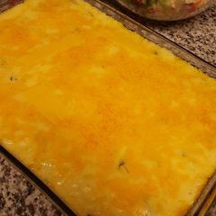 A picture of Potato and Ground beef Gratin.