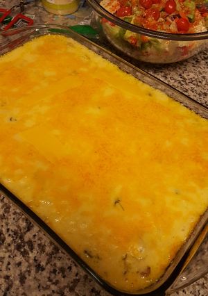 A picture of Potato and Ground beef Gratin.