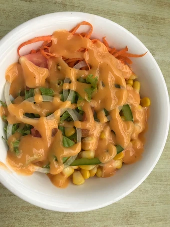 Langkah Gampang Membuat Resep  Simple healthy salad yang Menggugah Selera, Bikin Ketagihan