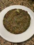 Tortilla de hojas de remolacha s/sal