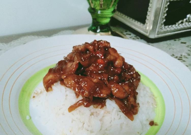 Resep Spicy Chicken Teriyaki, Menggugah Selera