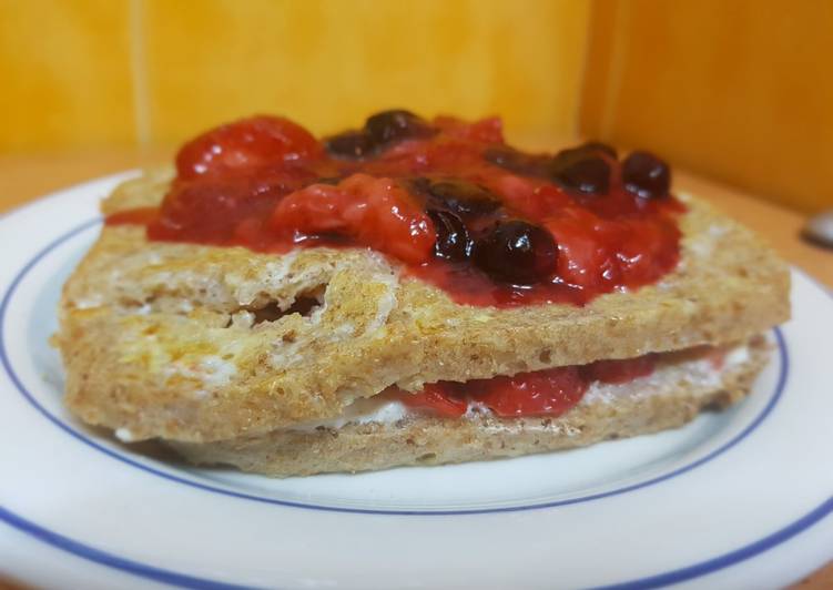 Tostadas francesas cheesecake