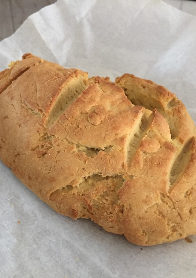 Una foto de Pan de maíz y trigo en olla de cocción lenta