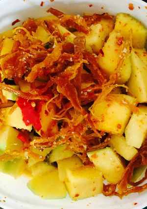 Hình của món Xoài lắc.