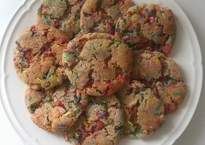 Funfetti Cake mix Cookies