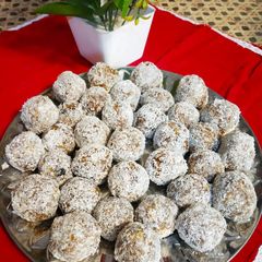 Dry fruits ladoo A picture of Dry fruits ladoo.