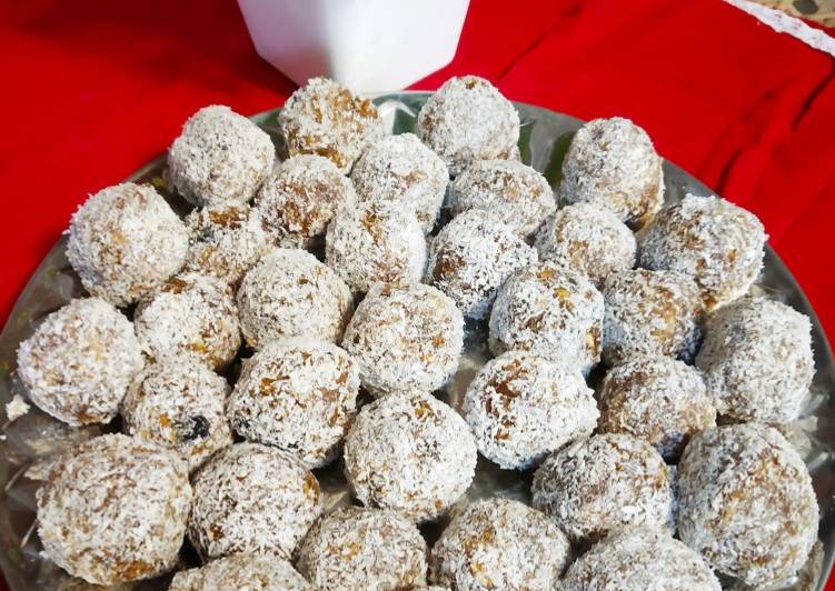 Recipe of Super Quick Homemade Dry fruits ladoo