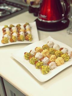 صورة لوصفة تمر محشي