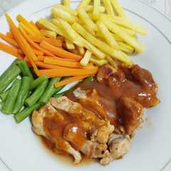 Chicken Steak Viral রেসিপির প্রধান ছবি