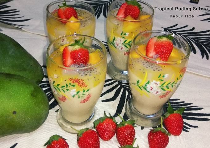 Resep Tropical Puding Sutera Anti Gagal