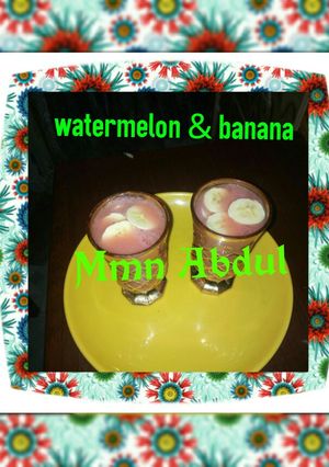 A picture of Watermelon juice.