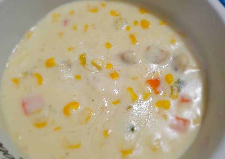 Soup Cream Jagung Simple