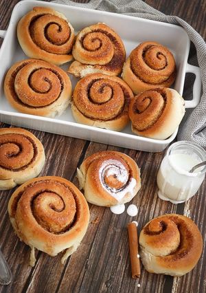 Foto principal de Cinnamon rolls | Rollos de canela 🌀