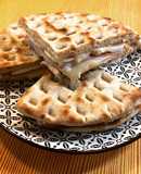 Pita club sandwich