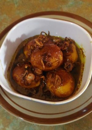 Foto resep Semur telur bulat