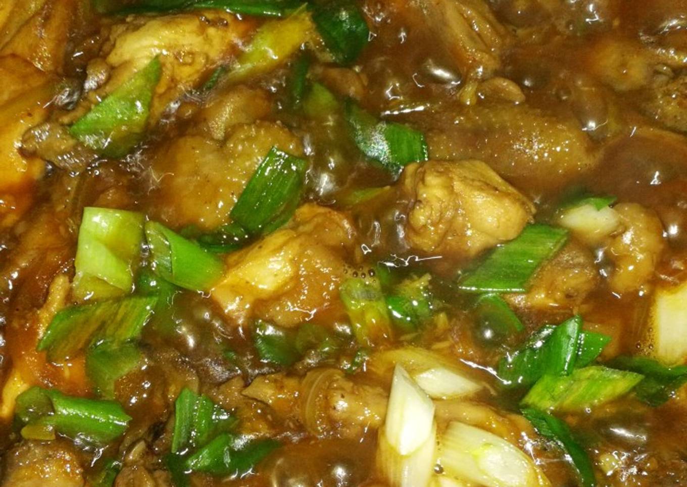 Ayam kampung goreng mentega