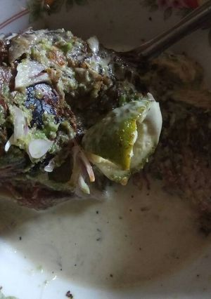 Foto resep Asam lauak (ikan bakar saus santan)ala ibu mertua
