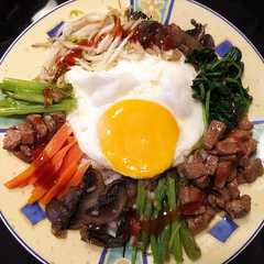 รูปของ Nasi Campur Korea Bibimbap saus gochujang
