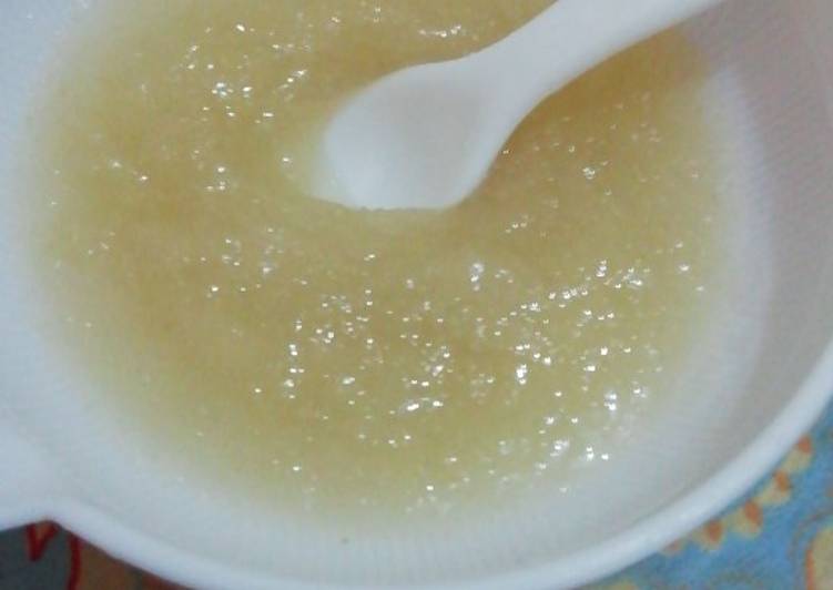 Resep Pure buah pir 🍐 yang ini bikin dd makin lancar bab nya loh mom❤ yang Lezat Sekali