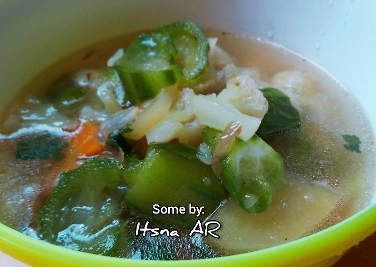 Resep Sup Oyong Polmantul Sederhana