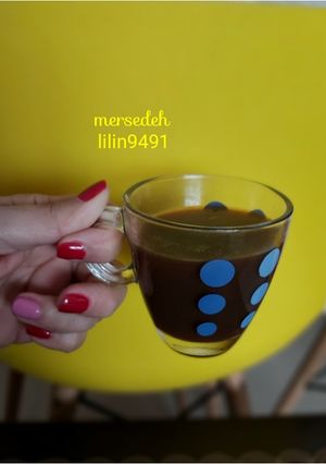عکسی از دستور قهوه نارنج