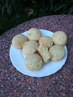 Una foto de Scones salados
