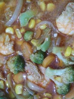 Foto resep Udang asam manis